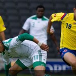 Nigeria in 1-1 tie with Colombia in pre-World Cup soccer