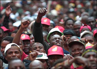 Indefinite STRIKE across South Africa over wages begins....