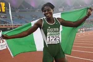 Nigerian sprinter stripped of 100m gold for failing drug test