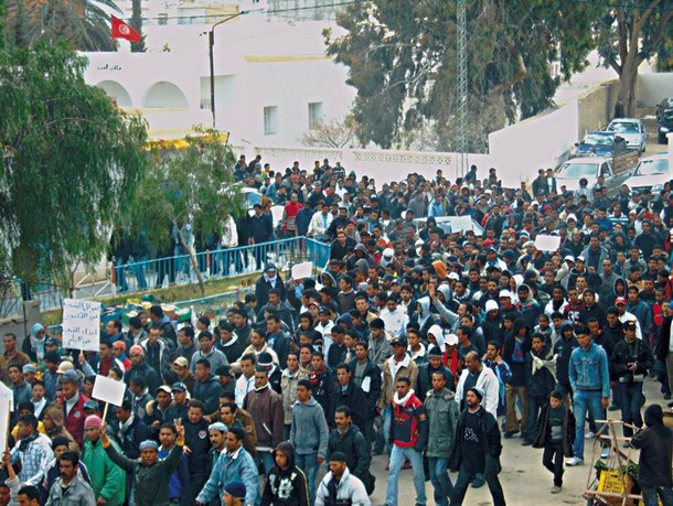 Tunisia’s pro-democracy protests increase across country