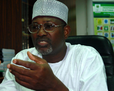 USAfrica: INEC Chairman Jega calling for Abia senatorial voting materials of March 28