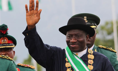Jonathan sworn in as Nigeria's president for full 4-year term