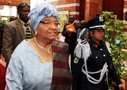 Liberia's incumbent President Sirleaf gain slight lead in early vote count via peaceful elections