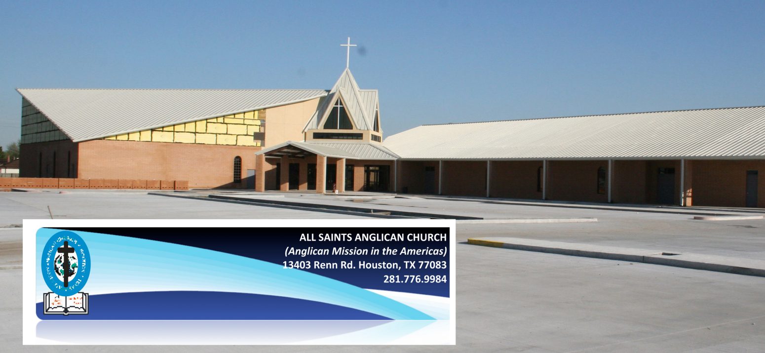 Advertisement: All Saints Anglican Houston's Letter to our community (2)