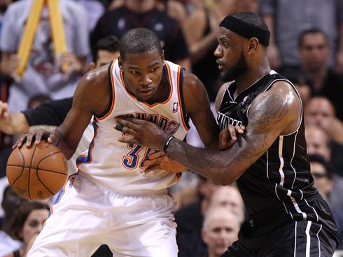 LeBRON vs. DURANT: NBA's two best players face off in 2012 Finals