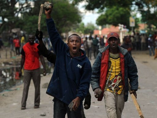 Riots in Kenya against Somalis, after bus terror grenade blast