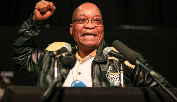 South Africa opposition no confidence motion on President Zuma dismissed by ANC as "gimmicks, silly"