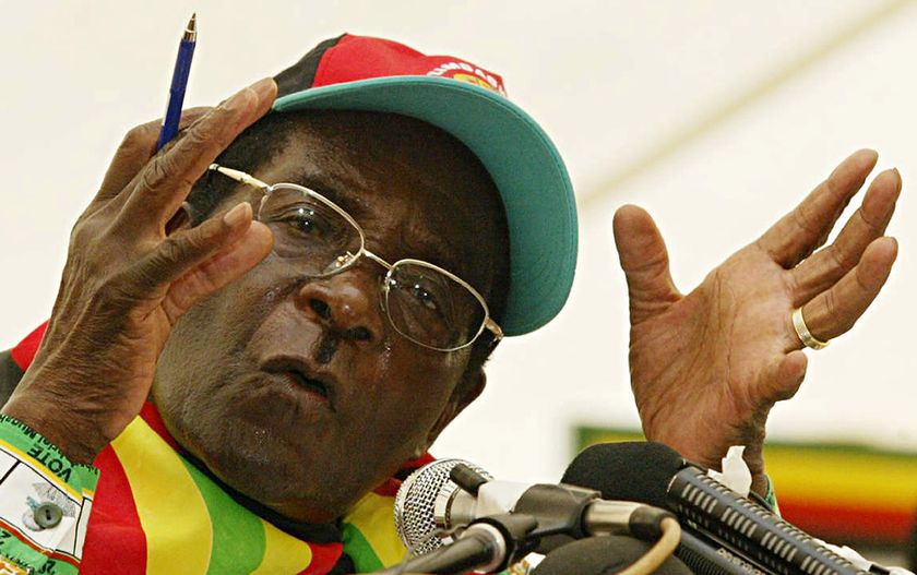 Zimbabwe's President Mugabe begins controversial reelection quest; snubs Britain