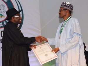 Jonathan-congrats-Buhari-for-national-award