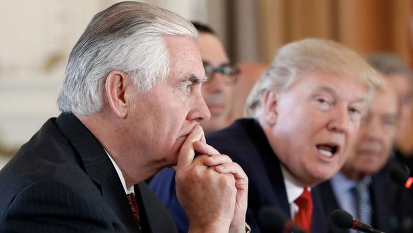 BrkNEWS: USAfrica confirms Buhari's meeting wt Tillerson; Trump says return to Washington DC tonight