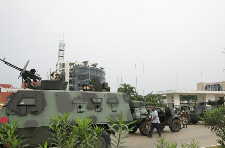 Military coup in Gabon collapses overnight....