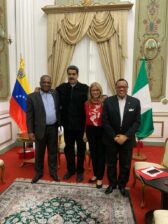 "I came to Caracas with a message of peace"-- Orji Kalu tells USAfrica