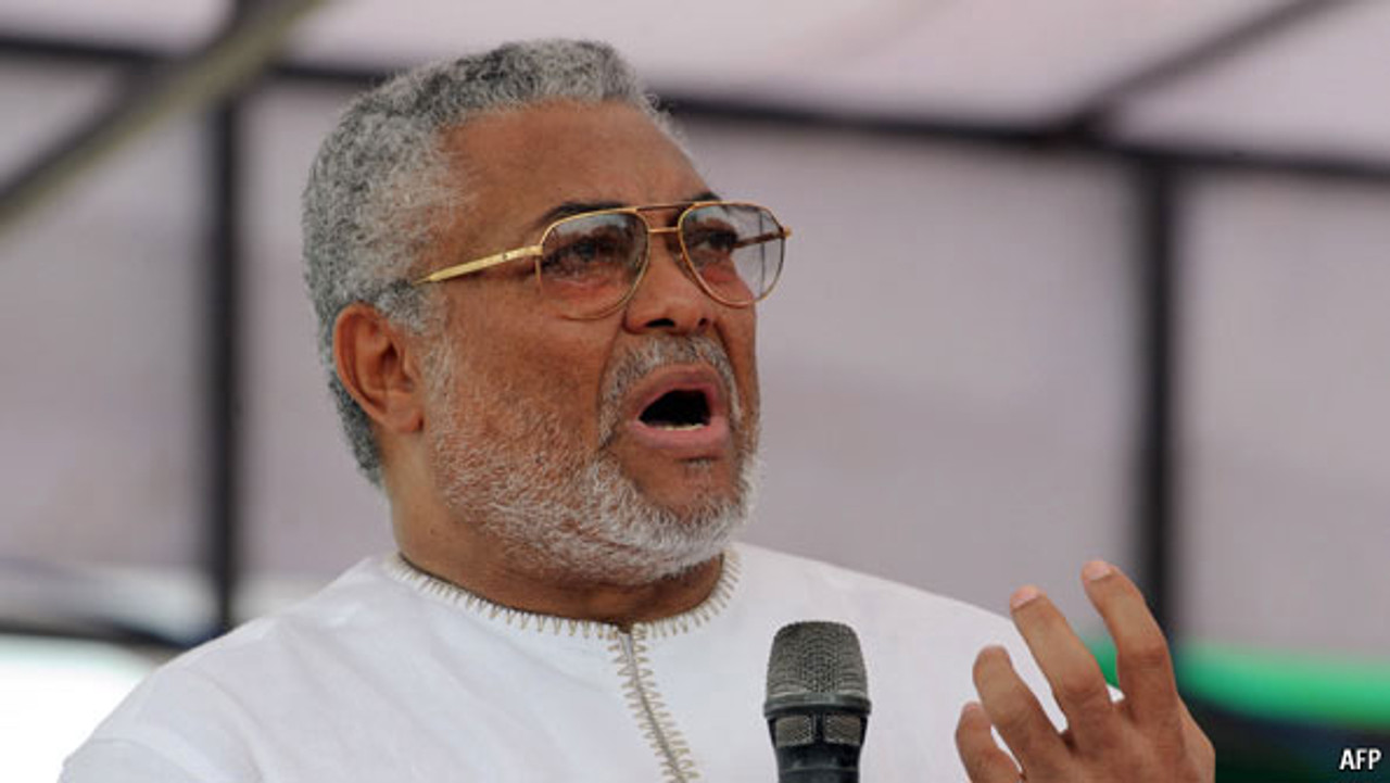 Ghana's ex-president Rawlings buried with honors
