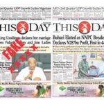 ThisDay dismisses fake edition by counterfeiters, unscrupulous people