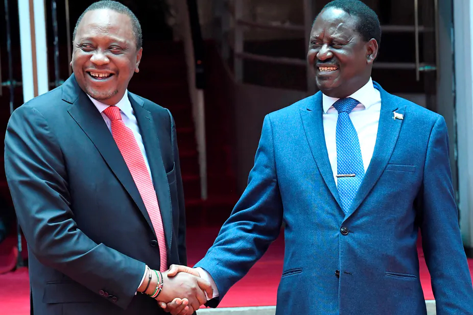 Kenya President Kenyatta endorses former foe Odinga for August 2022 presidential elections