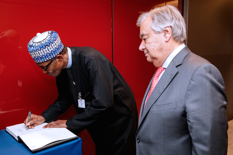 USAfrica: UN Secretary-General  to meet Buhari, civil society reps in Nigeria on May 3