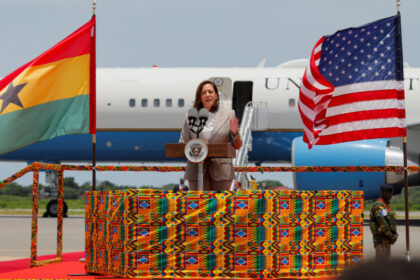 U.S VP Harris in Ghana to ”witness firsthand the extraordinary innovation, creativity on this continent.”