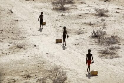 Eastern Africa drought worsened by climate change.