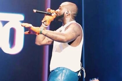 Narrow escape: Davido escapes attack while performing on stage