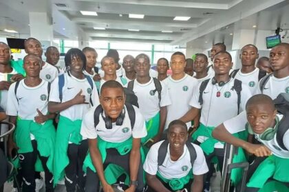 Nigeria Golden Eaglets arrive in Algeria ahead Under-17 AFCON