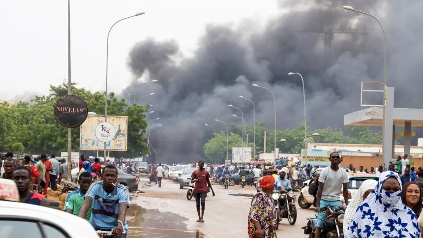 ECOWAS says it's ready to confront Niger's junta, coup leader claims he'll hand over in 3 years