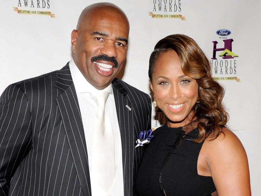 Steve Harvey’s wife Marjorie allegedly “cheated” with his bodyguard and chef.