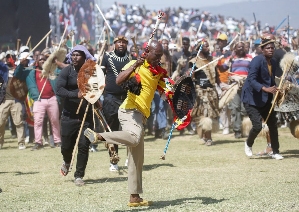 South Africa Holds State Funeral In Honour Of Controversial Zulu Prince ...