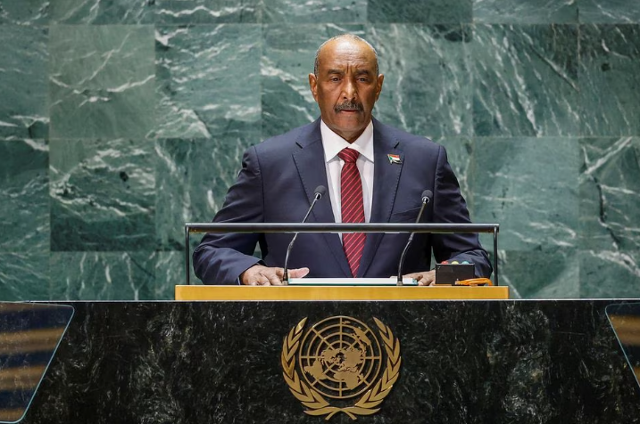 Sudan's military leaders give opposing speeches to U.N. General Assembly