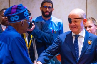 President Tinubu to host German Chancellor, Olaf Scholz, on Sunday