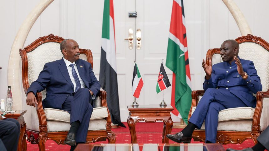 Kenyan and Sudanese leaders to speed up peace process