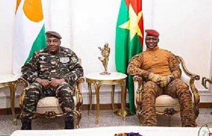 Niger coup leader visits Mali, Burkina in first foreign travel