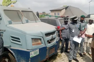 Nigeria customs releases seized bullion van with rice and N24 million after 2 years