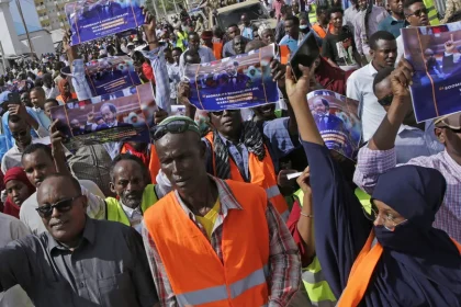 Somali residents rally against Ethiopia-Somaliland sea agreement