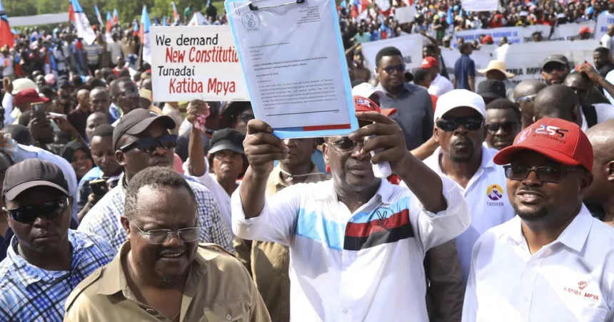 Tanzania opposition resumes protests for constitutional reforms