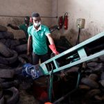Nigeria: Transforming tires into tiles and bricks