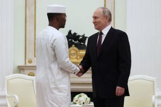 Putin meets Chad junta leader amid Russia-France competition in Africa