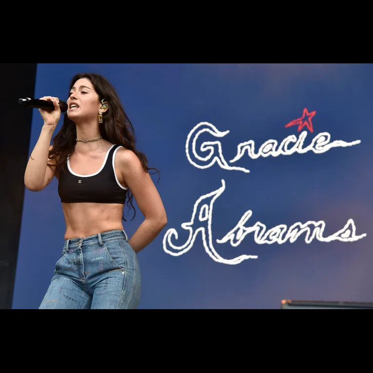 CHICAGO, ILLINOIS - JULY 30: Gracie Abrams performs during the 2022 Lollapalooza day three at. Grant Park on July 30, 2022 in Chicago, Illinois. (Photo by Tim Mosenfelder/Getty Images)