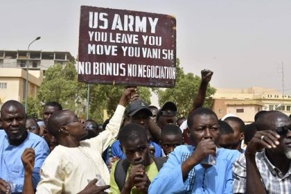 Niger protest against foreign military presence