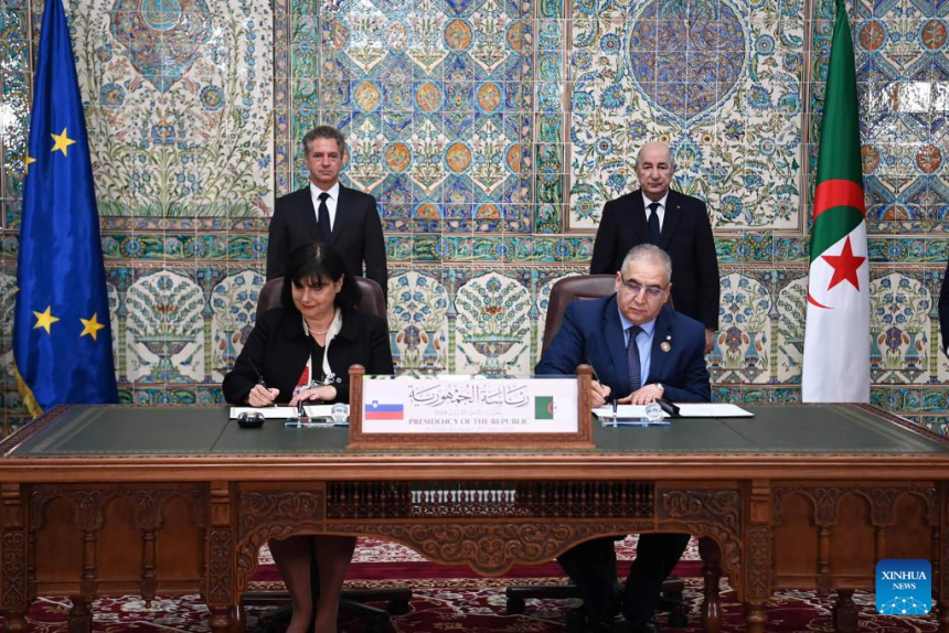 Algeria and Slovenia sign deal to increase gas exports