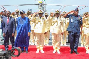 USAfrica: Tinubu commissions 3 Warships and 2 Helicopters, opens Nigerian Navy International Maritime Conference 2024