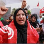 Tunisians protest migrant presence in Jebeniana