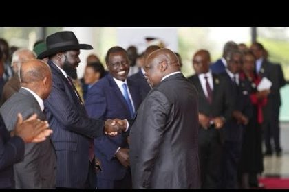 African leaders join peace talks in Kenya for South Sudan