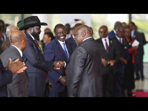 African leaders join peace talks in Kenya for South Sudan