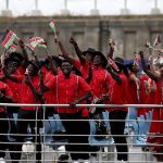 Olympic opening ceremony unfolds along the Seine River in Paris