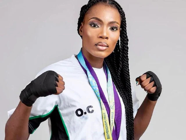 Nigerian boxer suspended from Olympics for violating an anti-doping rule