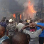 Fire ravages Lagos Plank Market with property worth millions