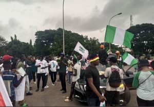 #EndBadGovernance: Protesters shift from Abiola stadium to Berger, Abuja