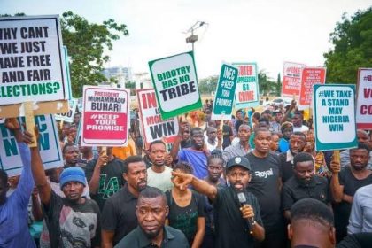 #EndBadGovernance protest kick off in Abuja Stadium