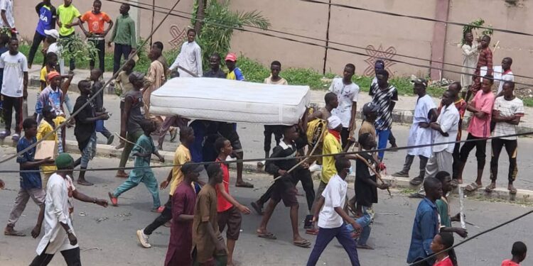 Protests and alleged looting erupt in Kaduna and Kano