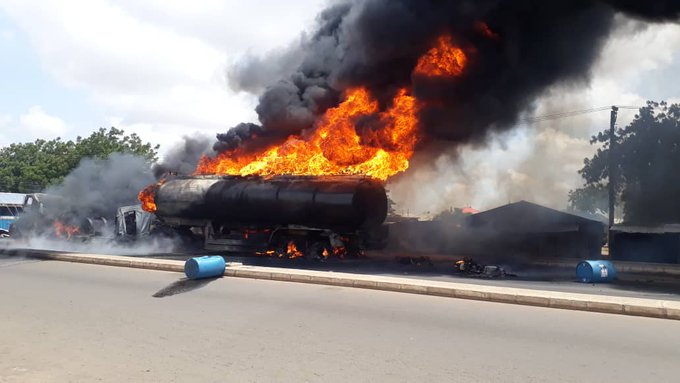 Fuel tanker explosion claims 147 lives